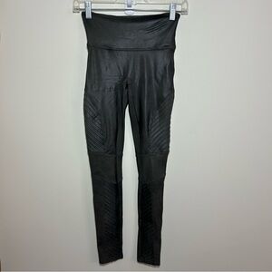 SPANX Grey Faux Suede Leggings